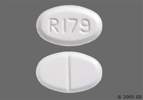 R179 white oval pill - Pill Identifier results for "r 179". Search by imprint, shape, color or drug name. ... R179 Color White Shape Oval View details. RDY 179 . Tizanidine Hydrochloride ...